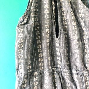 Light blue boutique romper